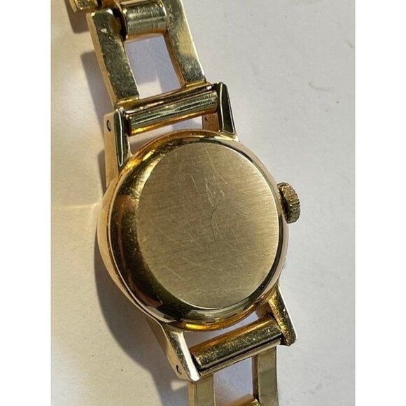 18K Gold Longines Woman\'s Wristwatch With 18K Gold Band main image 8